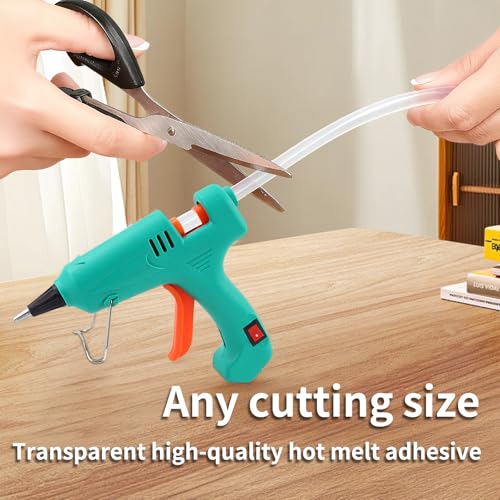 Mini Hot Glue Sticks – Long 3FT, 0.27" Diameter – All Temperature Compatible for Mini Glue Guns Widely Used in for DIY Crafts, Home Repairs, Fabric, Wood, Plastic (10) 10