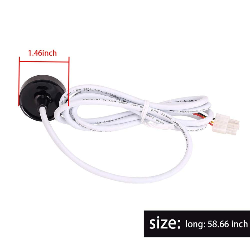  [AUSTRALIA] - 10L0L Golf Cart 36V Speed Sensor with Speed Sensor Magnet for EZGO PDS 2000 UP Electric Models,OEM# 73327-G01, 73328-G01
