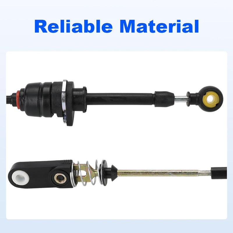 Automatic Transmission Shift Cable Compatible with Jeep Wrangler 3.8L V6 2007-2010 Replacement for 52060164AD 52060164AB 52060164AC 905-603 Shifter Gearshift