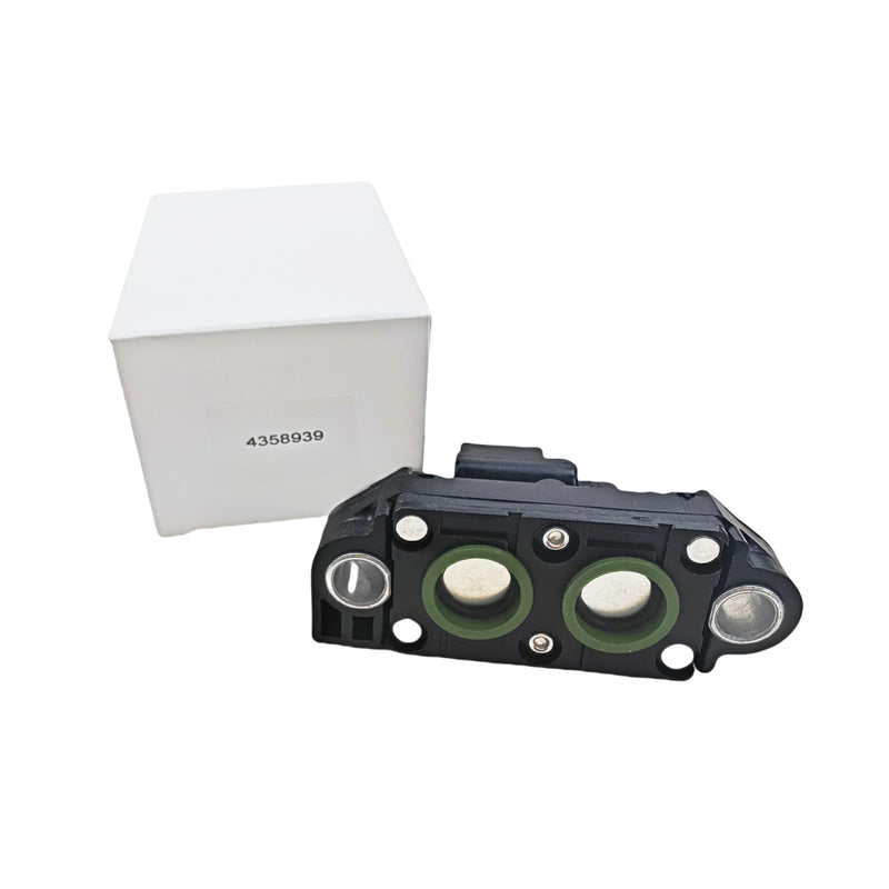 4358939 EGR Exhaust Gas Differential Pressure Sensor DPF Sensor 4307166 2872424 CUM4358939 Compatible with Cummins XPI Systems EPA13 15L ISX12 and ISX15