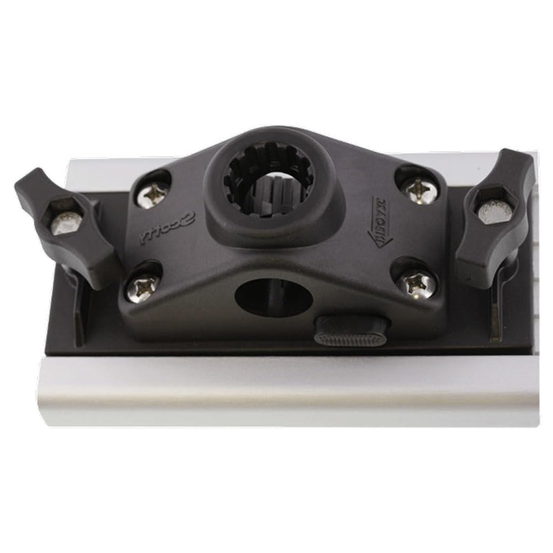 Scotty 0340L Nylon Track Adapter - 3" | Includes Stainless Steel Fasteners