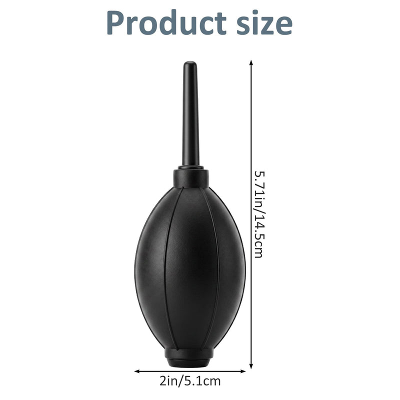 Soft Tip Manual Air Blower Bulb Blower Pump Dust Cleaner Blaster | Silicone, Fit for Watch, Keyboard, Cameras Lens Cleaning, Long Nozzle