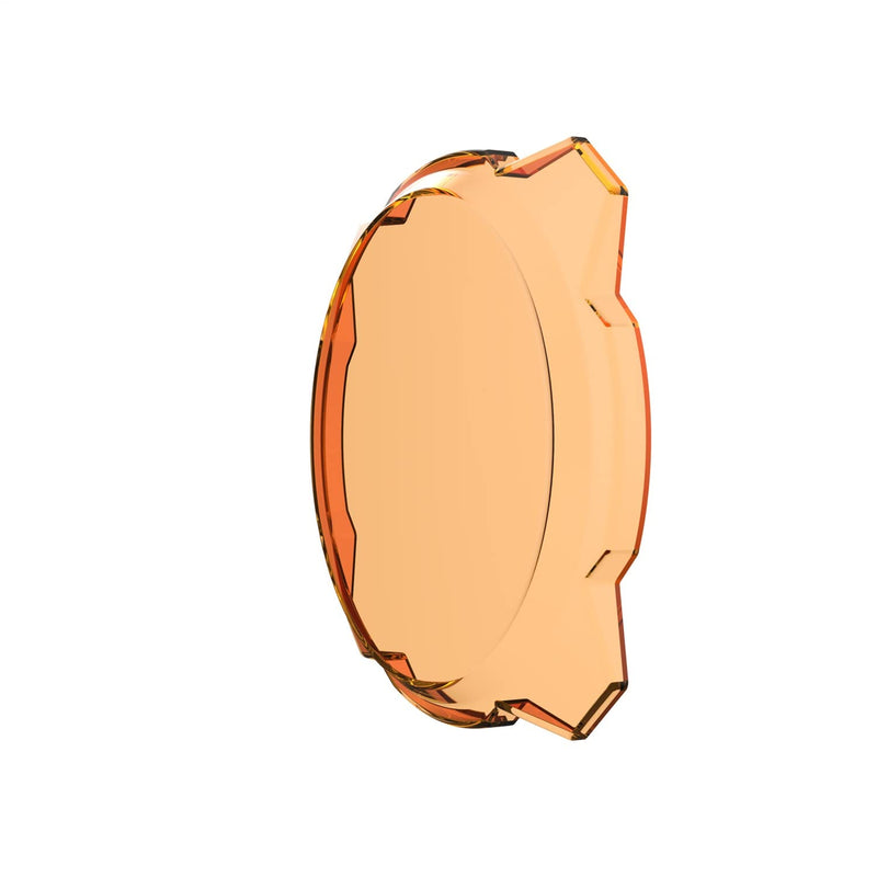 KC HiLiTES 5112 Gravity LED Pro6 Light Shield Cover 6 In. Amber Gravity LED Pro6 Light Shield Cover