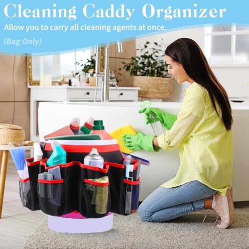 Portable Bucket Cleaning Tool Organizer,5 Gallon Bucket Holder