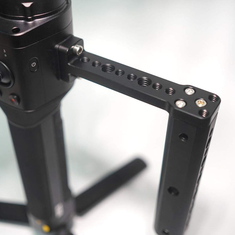 Acouto Side Handle Grip Stabilizer Extension Rod Lightweight Top Handle Grip Holder Fit for Ronin-S Stabilizer Gimbal