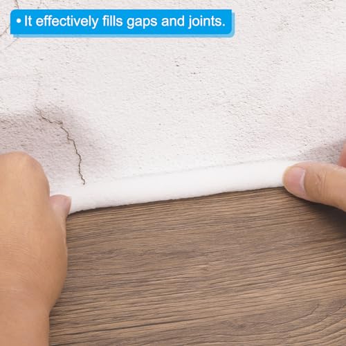 PATIKIL 1 Inch x 16.4 Feet Backer Rod for Gaps and Joints, Foam Rope Caulk Crack Joint Filler Roll Seal Weather Strip for Home Construction Car, White