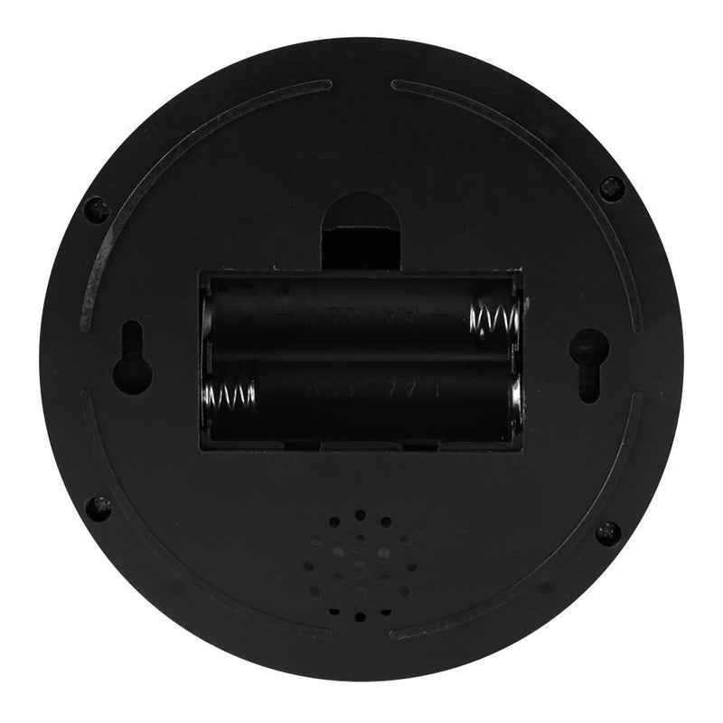 4pcs Dome Simulation Camera Fake CCTV Dummy with Flashing Led Light for Homes & Business Powered by 2"AA Batteries (Black) black