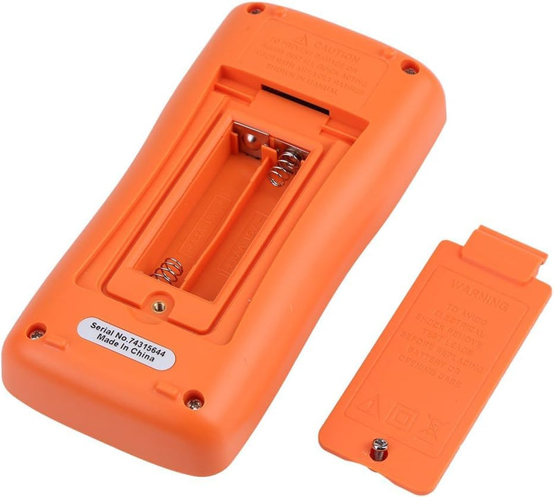 Digital Multimeter Autoranging, True-RMS Multimeter Leads Probes Clips for AC DC Voltage Ammeter Current Ohm Meter