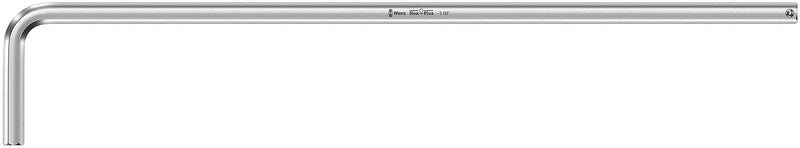 WERA 05022130001 950/9 L Hex-Plus HF 1 L-Key Set, Metric, Chrome-Plated, with Holding Function, 9 Pieces Classic