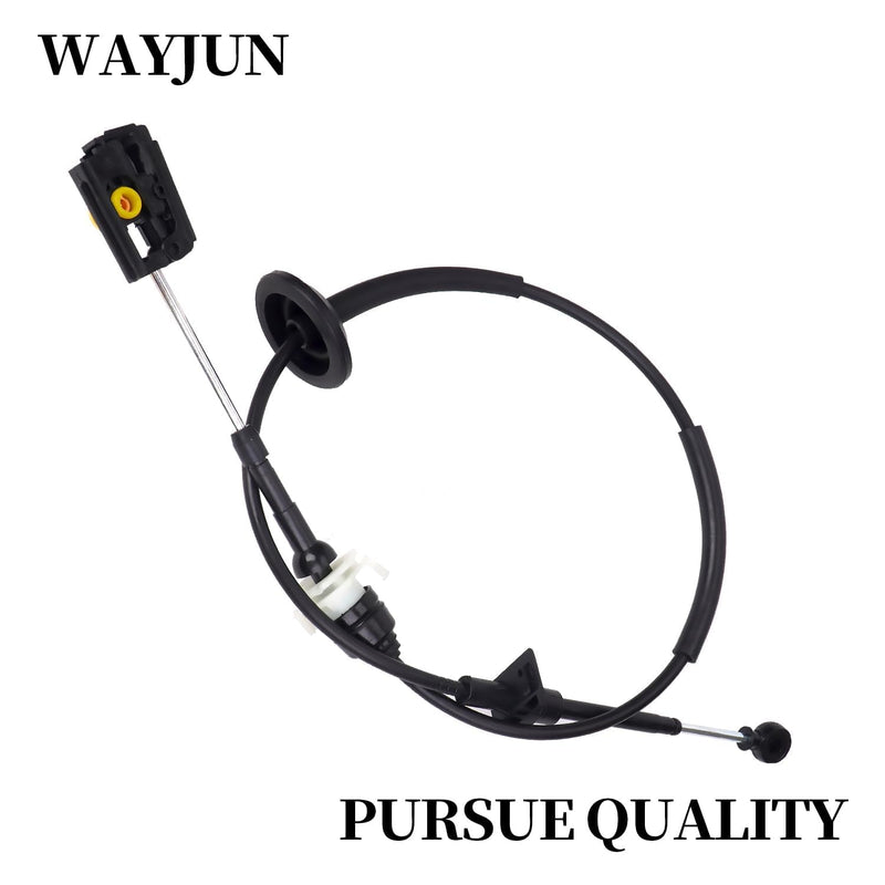 WayJun Automatic Transmission Shifter Cable Compatible with 2005-2008 Ford F-150, 2006-2008 Lincoln Mark LT 4R70W/E 4R75W/E With Console Shift V8 Engine