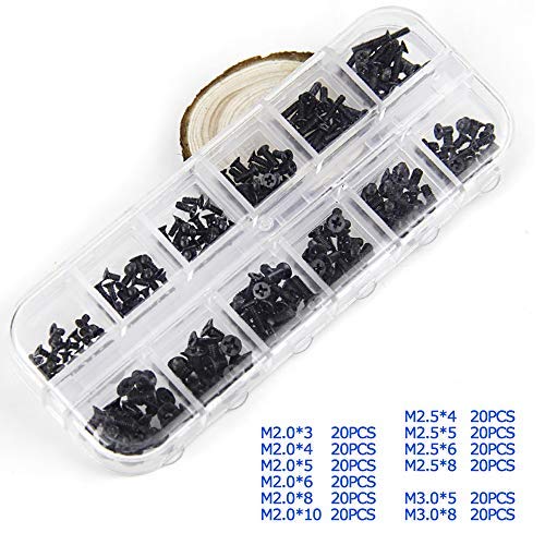 Laptop Screw Set Notebook M2 M2.5 M3 Replacement Screw Kit 240 Pieces for Dell Samsung IBM HP Sony Toshiba Gateway Acer Lenovo Laptops