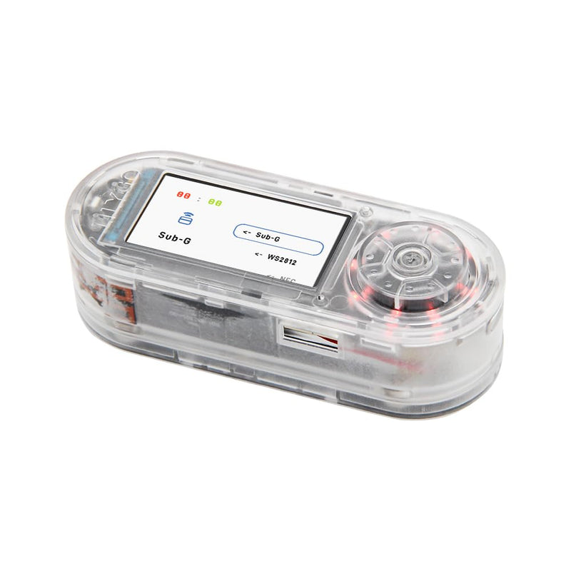 LILYGO T-Embed CC1101 ESP32-S3 TTGO Development Board with 1.9" IPS TFT LCD Low-Power Wireless Module Transparent Shell