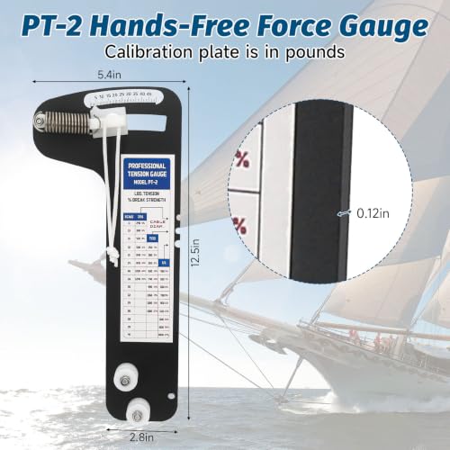 Upgrade PT-2 Sailboat Rigging Tension Gauge