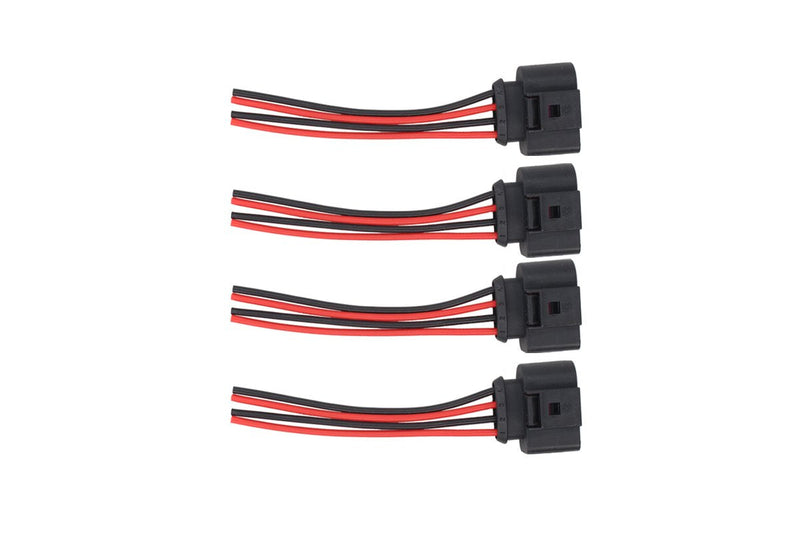 NewYall Ignition Coil Wire Connector Plug for Audi A3 A4 A5 A6 A7 A8 Allroad Q3 Q5 Q7 S4 S5 S6 TT VW Beetle CC Eos Golf GTI Jetta Passat Rabbit for Tiguan Touareg Porsche Cayenne Panamera