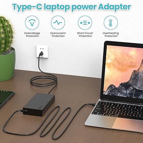 Slim 140W USB‑C Laptop Charger fit for Lenovo Legion Pro 5 5i 7 7i Legion 9 | Slim Pro 7 9 Yoga Pro 7 9 IdeaPad Pro 5 ThinkPad Z16 P16s P14 Y9000P Y7000P R9000P ADL140YDC3A