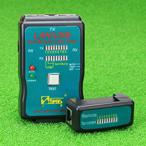 Multi-Modular Network Cable Tester CT-168 LAN/USB Ethernet Cable Telephone Cord Tester