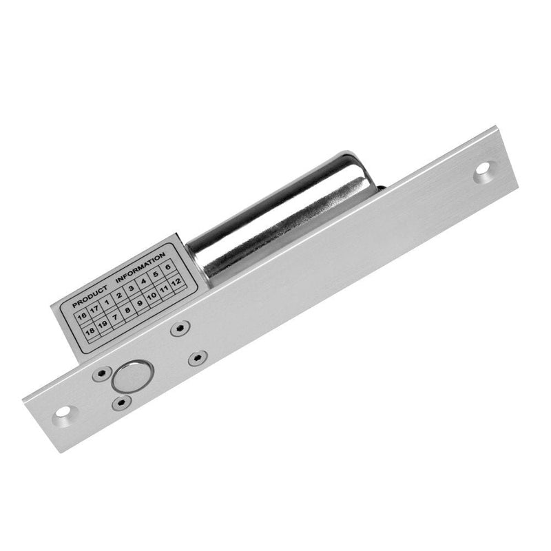LIBO Electric Bolt Lock 2 Wires Lines DC 12V Fail Safe Electronic Lock Normal Temperature for Glass Wooden Iron Door Access Control System