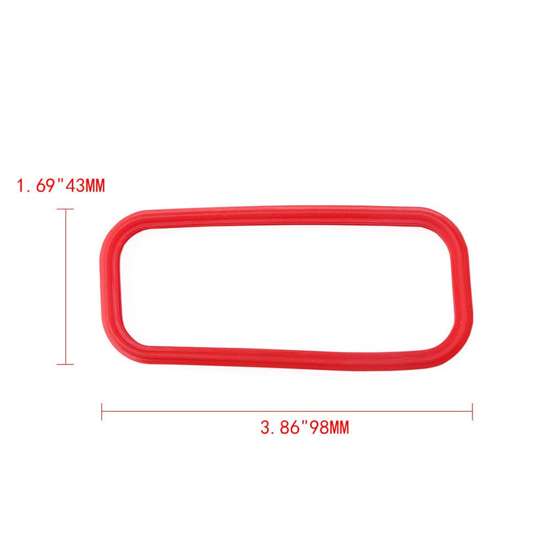  [AUSTRALIA] - muge racing Intake Manifold Gasket for LS1 & LS6, O-Ring Seal Lower Intake Manifold Gasket, Replacement Intake Manifold Gasket Set for Fast LSX Camaro, Corvette, and GTOs