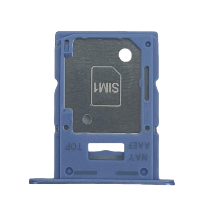  [AUSTRALIA] - Galaxy A15 5G Dual SIM Card Tray Slot Holder Replacement for Samsung Galaxy A15 5G SM-A156M/DSN 6.5 inch with Sim Card Tray Open Eject Pin and SD Card Tray (Blue) Blue