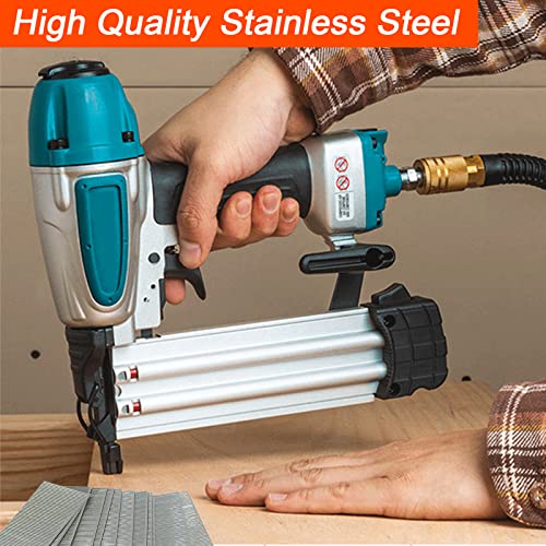 Headless Pins Nails 23 Gauge Pin 7/10 Inch Length Stainless Steel Brad Nails with Gift Box for Molding Cabinetry Building Assembly, 10000 Pieces