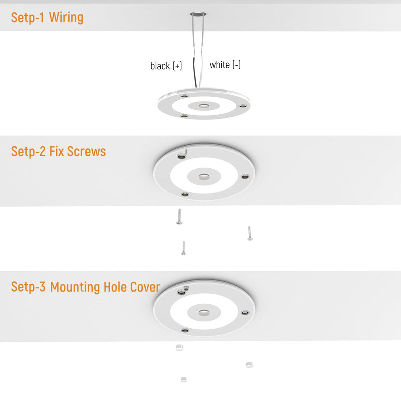 2 Pack 12V LED Ceiling Dome Light 400LM, 4.75" Dimmable Interior Light for RV Boat Camper Van Travel Trailer Truck Sailboat Interior Lighting,Surface Mount & Touch Switch (Warm White) 4.75" Warm White
