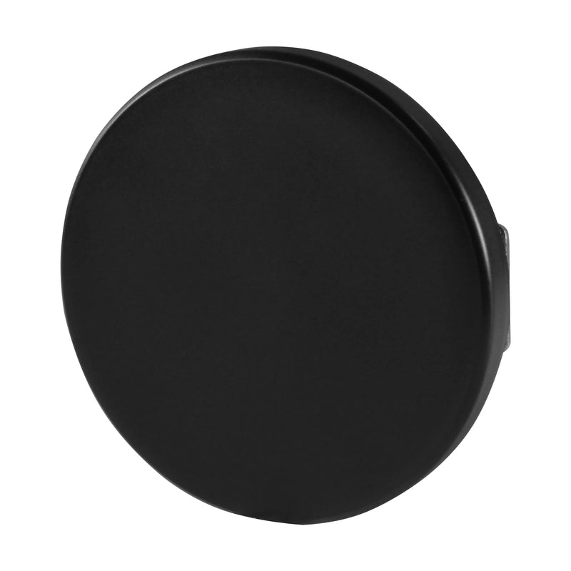 Westbrass D980R-2-62 Floating No-Hole Bath Waste Overflow Faceplate and Adaptor, Matte Black (2-Pack) 2 Pack