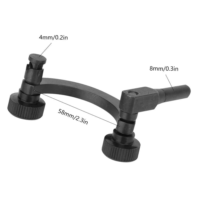 Dial Indicator Holder 8mm Adjustable Center Arc Support Stand for Precise Machinist Mechanics Gauges