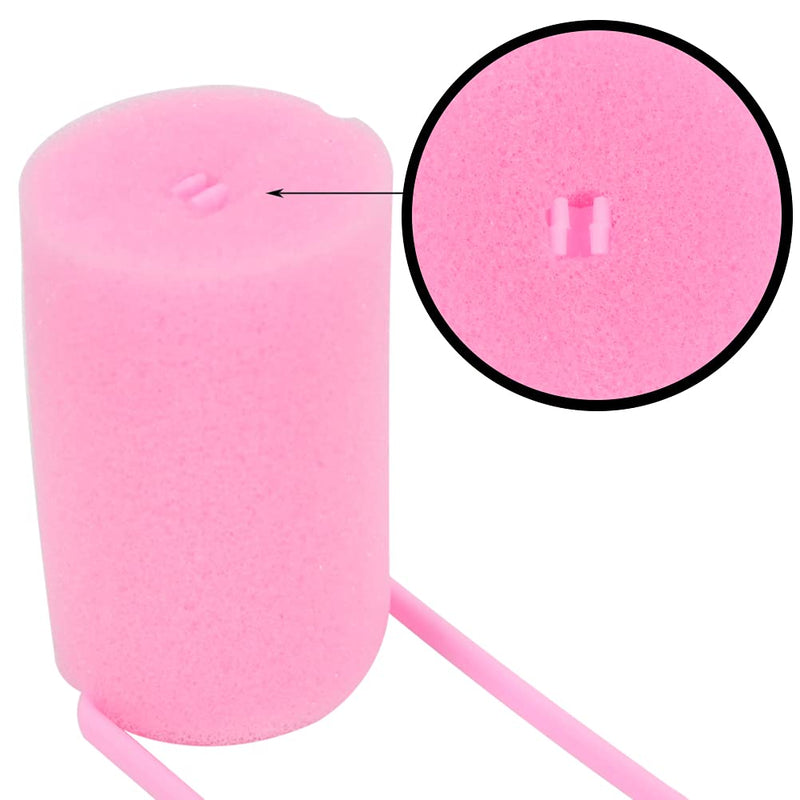 CENBEN 36 Pcs Large Foam Sponge Hair Rollers,4cm No Heat Hair Curlers, Flexible Hair Styling Sponge Curlers Soft Sleeping Hair Curlers for Women and Kids(Random Color)