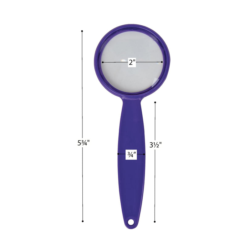 Excellerations Easy Grip Magnifiers Set of 12 w/Stand