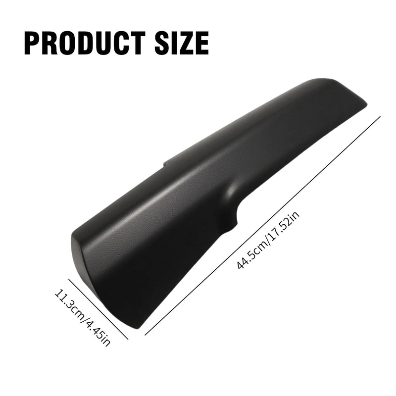 Trailer Tow Mirror Cover Cap Front Arm Right Passenger Side Replacement for Dodge RAM 2014-2019, 1500 2500 3500 Replace for #68263392AA