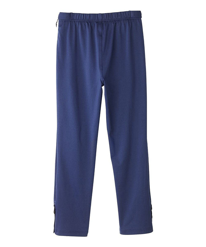 Silvert's Adaptive Clothing & Footwear Men's Side Zip Pants with Catheter Access Small Navy Blue