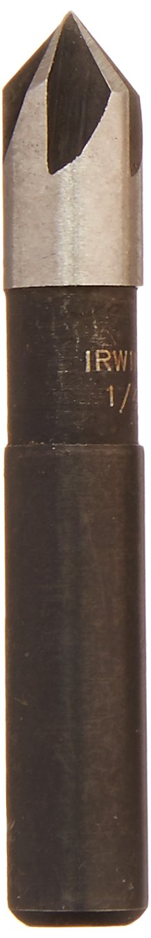Irwin Tools 1877714 Countersink Drill Bit, 1/4-Inch, Black Oxide (Pack of 2) 1 Count (Pack of 2)