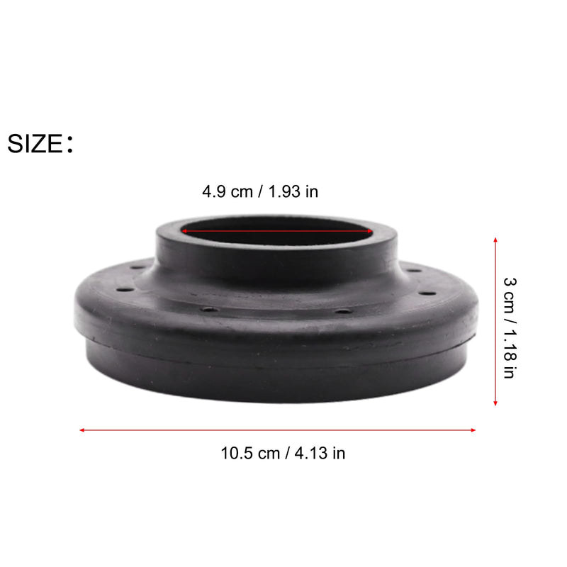 Front Upper Coil Spring Insulators, Coil Spring Isolators Compatible with 1984-2001 Cherokee XJ, 93-98 Grand Cherokee ZJ, 97-06 Wrangler TJ, 86-92 Comanche MJ, 84-90 Wagoneer (Front Upper) Front Upper