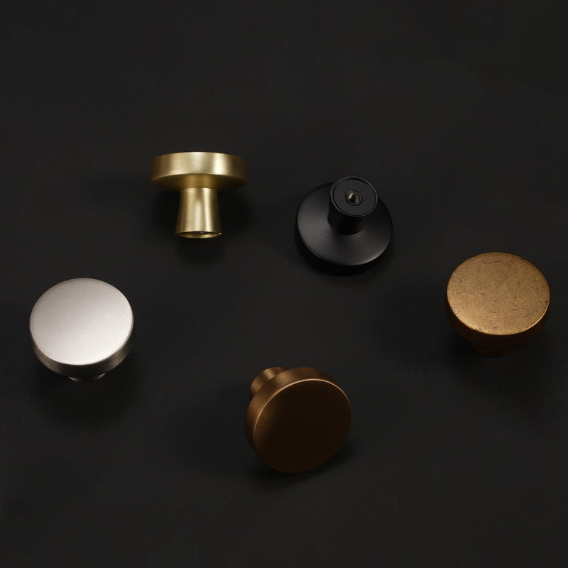 10 Pack Kitchen Cabinet Knobs Antique Brass Cabinet Knobs Vintage Drawer Knobs Kitchen Hardware 10