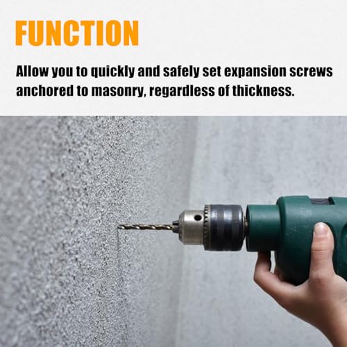 RANSOTO 870 Screw Anchor Expander Hollow Wall Set Tool Compatible with Greenlee 84305 Power Drill Part Caulking Anchor Size 3/8"-16 (Pack of 2) 3/8"-16 (Pack of 2)