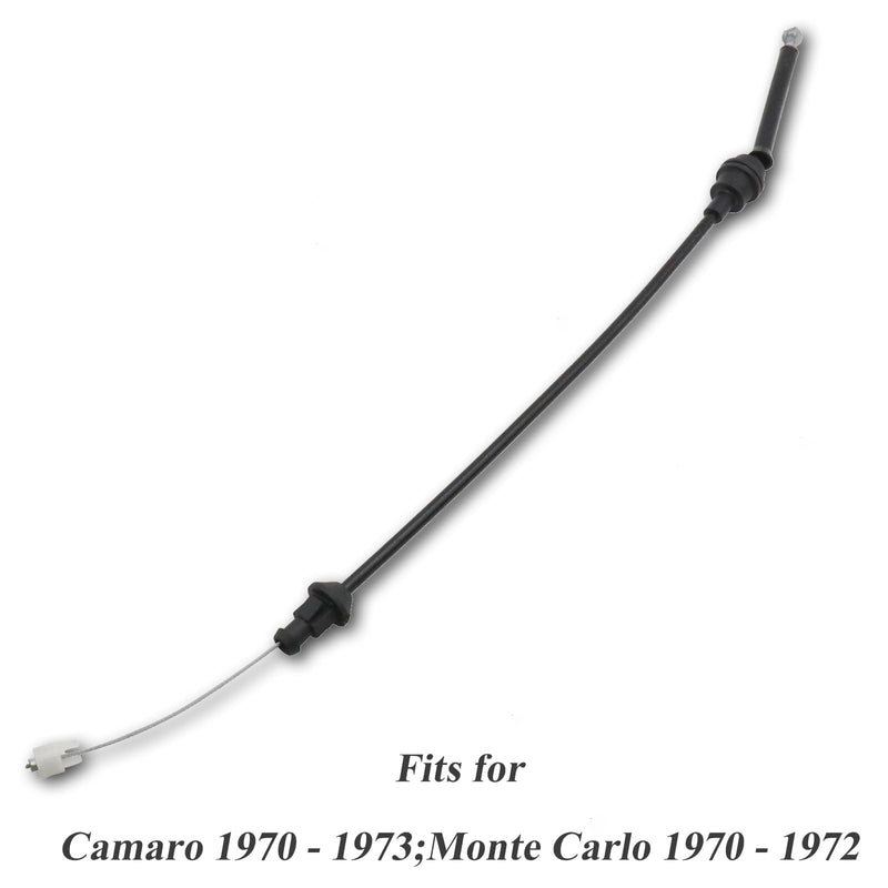 Throttle Cable Compatible with Chevelle/El Camino 1968-1972,Camaro 1970-1973,Monte Carlo 1970-1972,Carburetor to Accelerator Replace for 336969