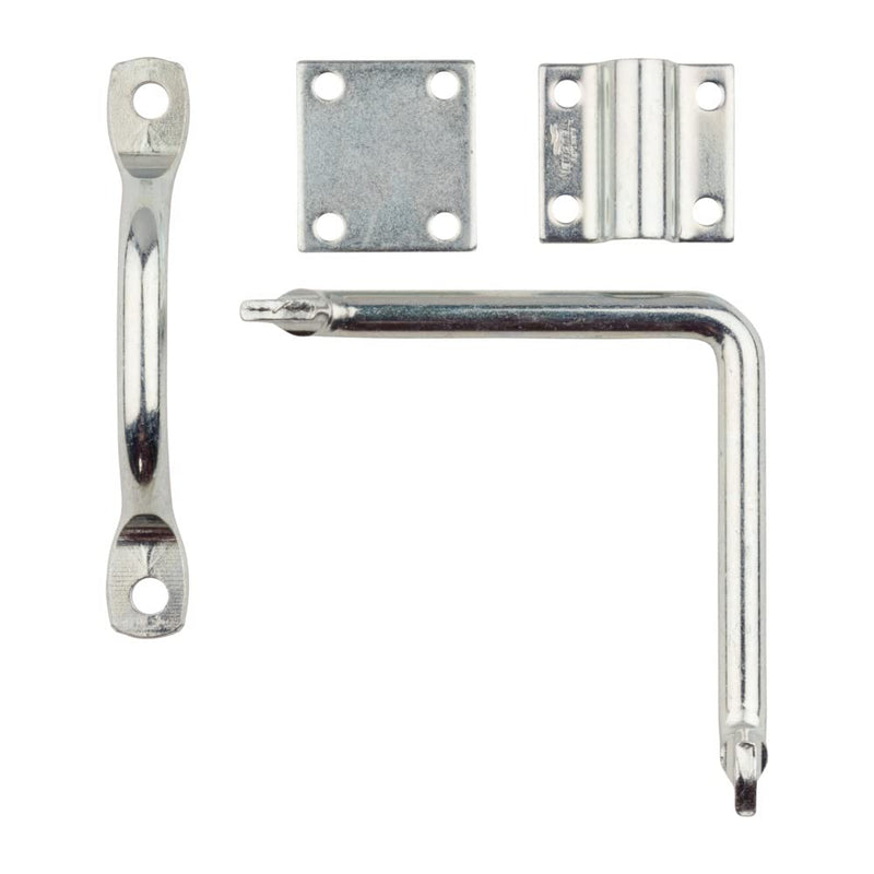 National Hardware N156-042 V13B Door and Gate Latch in Zinc Plated (Pack of 2) 1 Count (Pack of 2) Retail Packaging