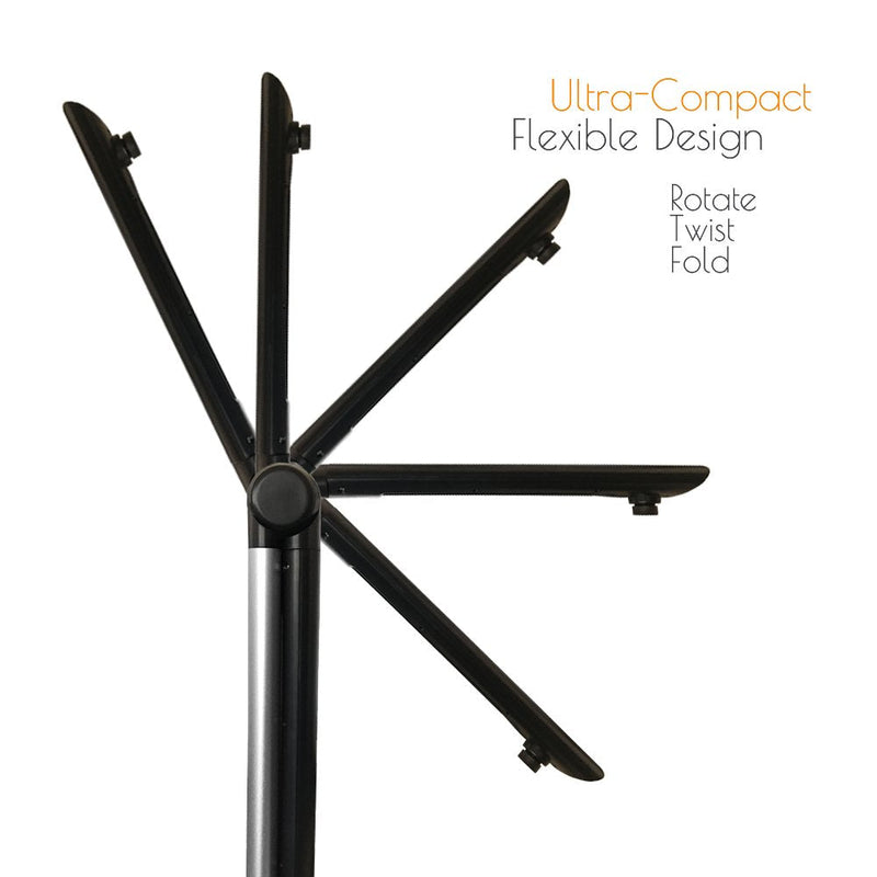 Digital Portable Multi-Angle USB Document Camera LV-1 Series LV-1010 (Black) Black