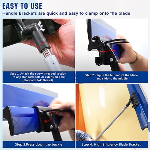 Blade Handle Bracket Tool, Compatible With ProSkim Blade Drywall Tool, 180°Adjustable Bracket Premium Blade Handle Bracket Tool