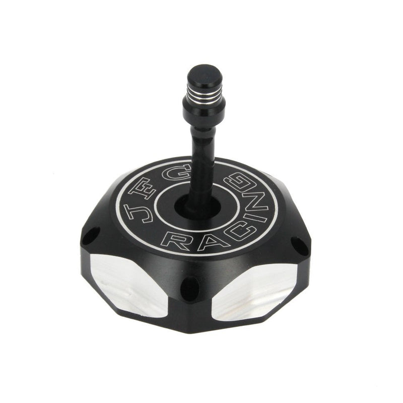 JFG RACING Billet ATV Gas Fuel Tank Cap Cover For YFZ 450,YFZ450R,Banshee 350 200,Raptor 660 350 250 125,Warrior 350 450,Kodiak 400,Grizzly 660 450 400 350 300,Bruin 350 250 (Black)