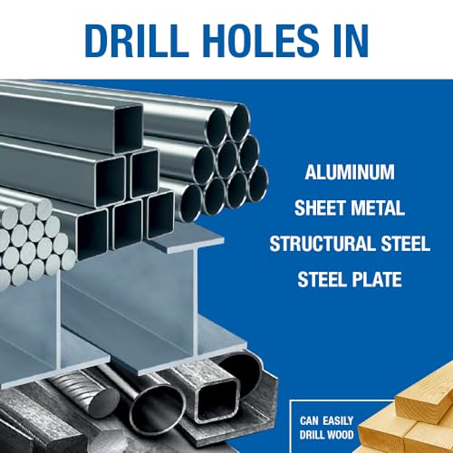 Champion Cutting Tool XL5-4 Brute Platinum HD HSS Jobber Twist Drill 135-Degree Split Point, 12-Pack