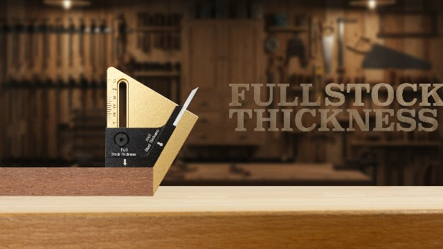 HALFSET PRO Precision Center Gauge Find Exact Half Thickness