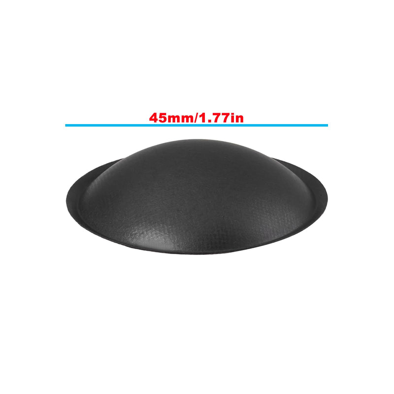 8PCS Speaker Dust Caps 45mm Black for Voice Coil Repair Replacement