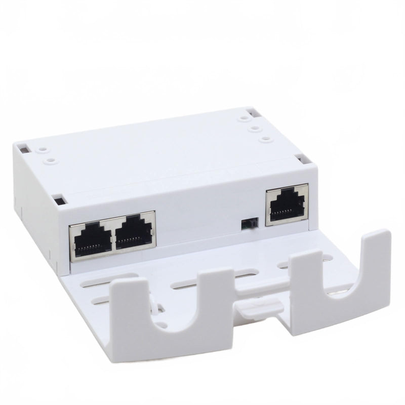 1 to 2 Port PoE Extender Cascade Repeater Outdoor Rainproof 3-Port PoE Switch