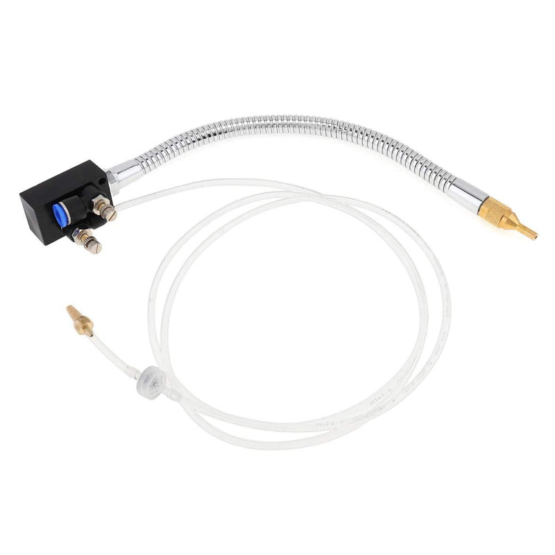 YWY Mist Coolant Lubrication System Flexible Metal Hose Oil-Water Separator Spray Unit for Drill Press CNC Lathe Milling Machine Metal Cooling