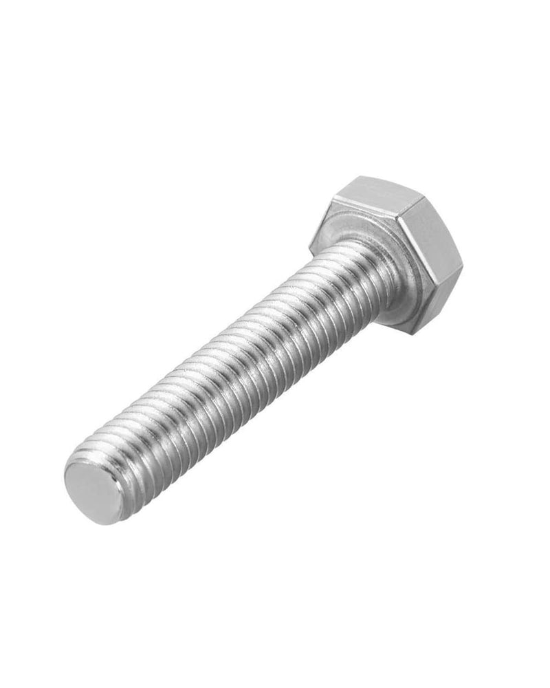 5/16-18 x 1" Stainless Steel Bolts, Hex Head 304 (18-8) Machine Screws by IMScrews, Pack of 50 5/16"-18 x 1"
