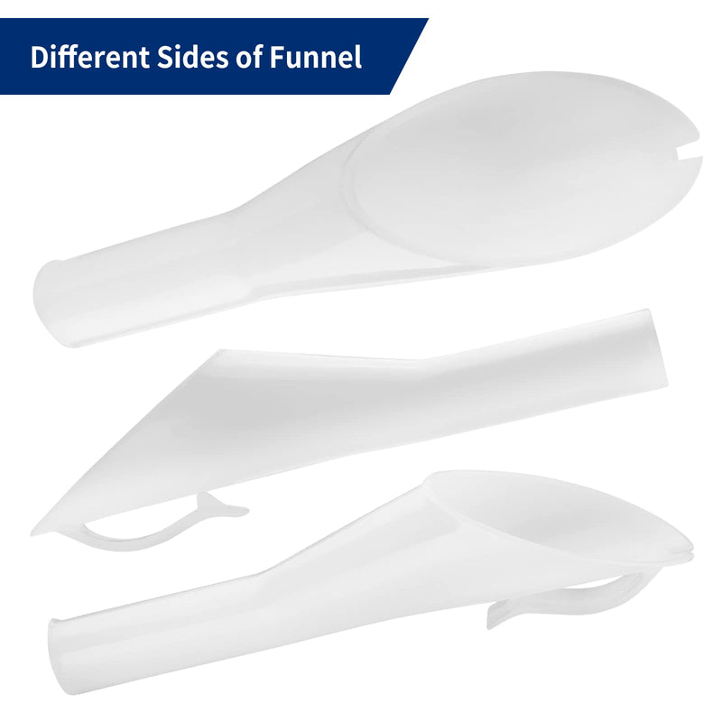 Fuel Filler Funnel for Ford Focus F150 Mercury Lincoln, Replacement Part# 8U5Z-17B068-B 8U5A-17B068-AD Ford Fuel Tank Filler Tube Neck Sleeve 1 PCS