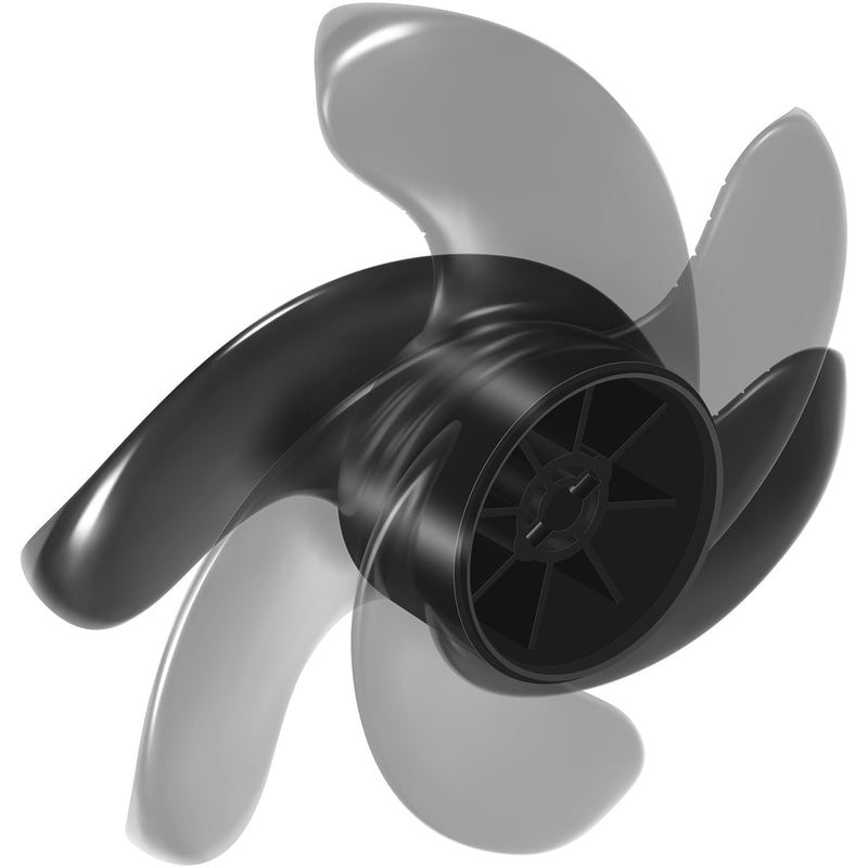 MKP-38 Weedless Wedge 2 Prop & Eliminator Trolling Motor Prop Nut For Minn Kota 112 lb Thrust 4-1/2" Motors, 1865023 Trolling Motor Prop for Minn Kota Ulterra, Fortrex, Terrova, Riptide, Ultrex 112