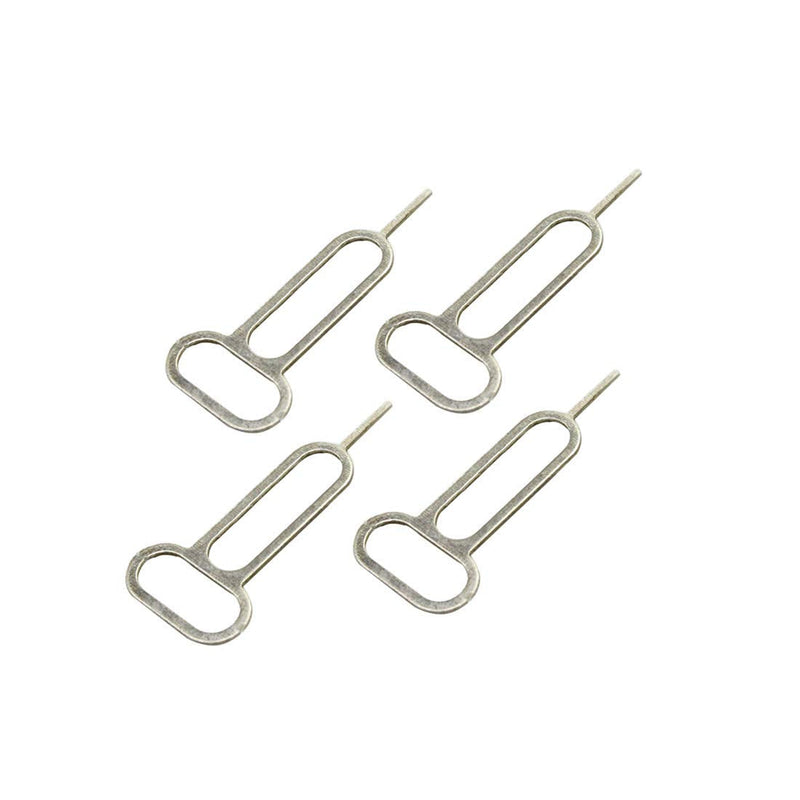 4PCS Special Design Sim Card Tray Opening Removal Tool Needle Eject Pin Compatible with Galaxy A105 A20 A50 Google Pixel 2XL 3XL Motorola Moto X4 G5 G6 Plus Play G7 Plus Play Power Double holes