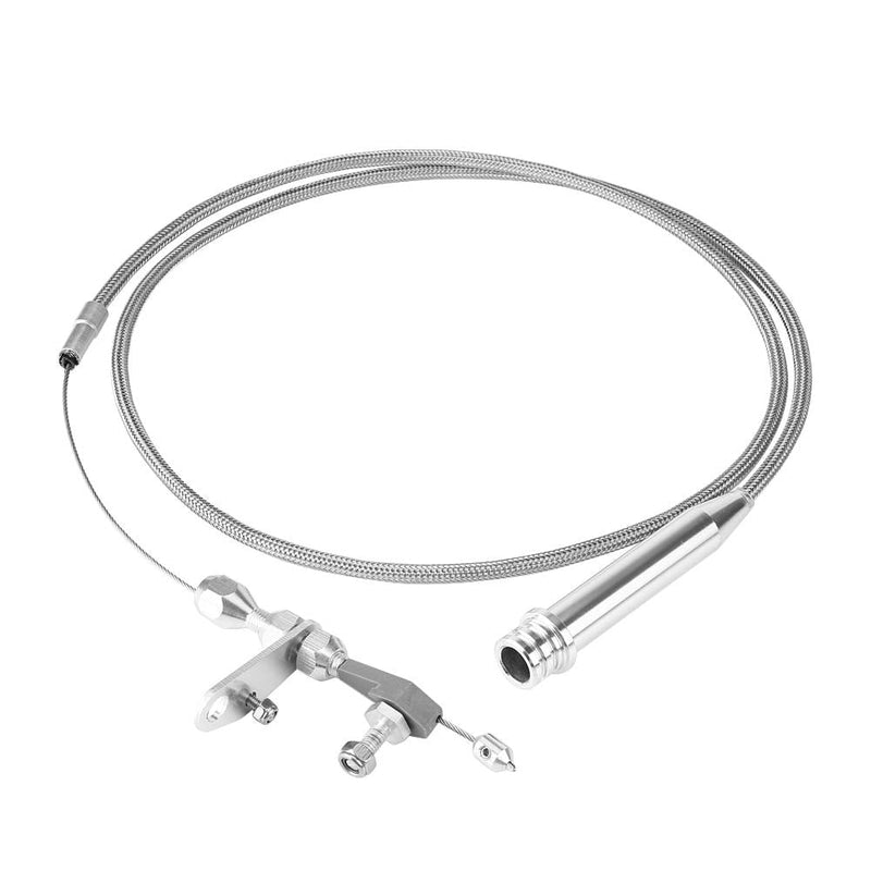 Kickdown Cable, 700R4 Braided Kickdown Cable Transmission Detent for all Detent Cable 700R4 Lokar Replacement 700r4 kickdown cable 700r4
